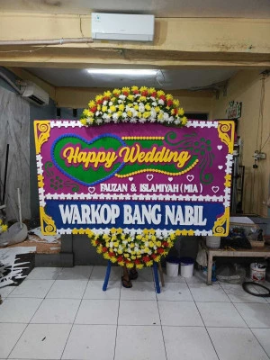Papan Bunga di Duren Tugu